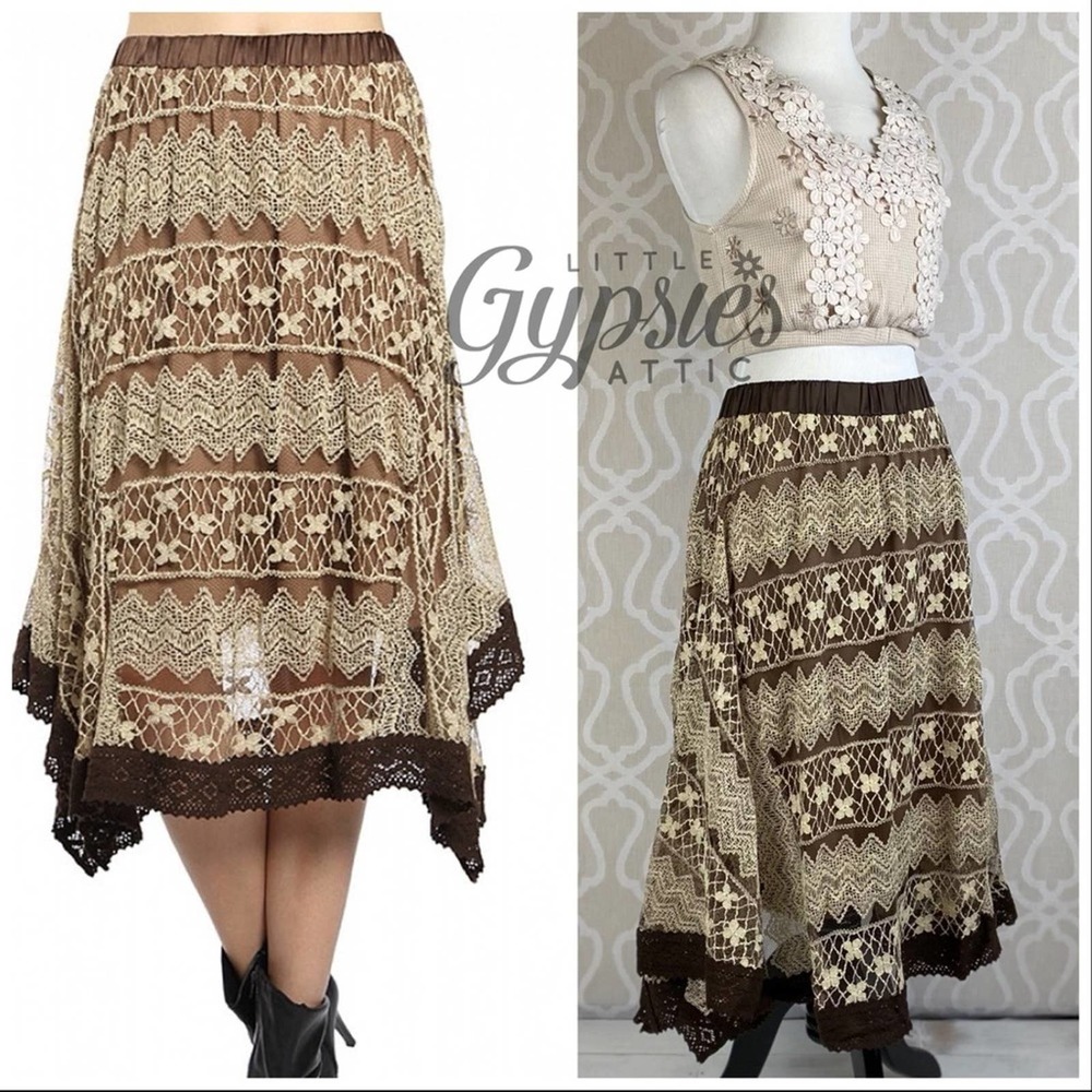 Ryu Back to Bohemia Hand Made Skirt - Picture 5 of 12